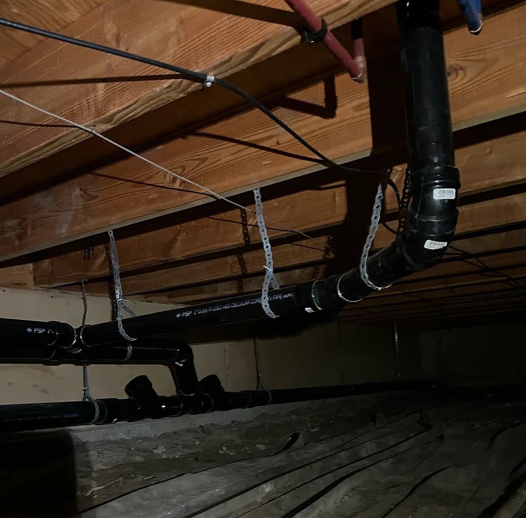 ABS drain rough-in