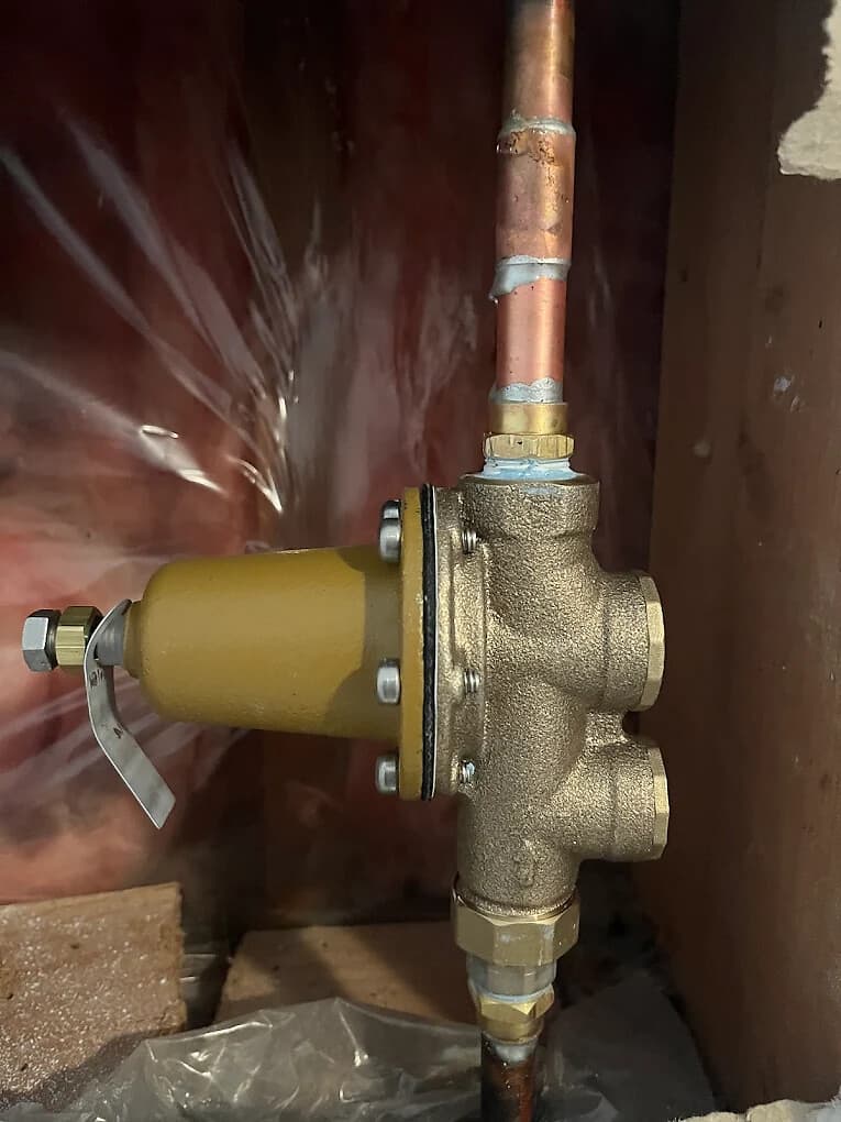 Pressure & backflow valve