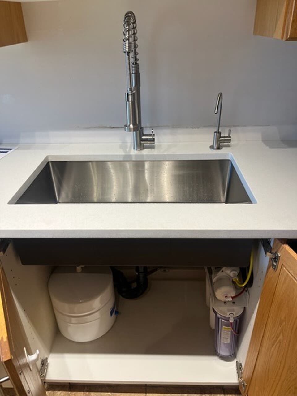 Kitchen sink & filtration